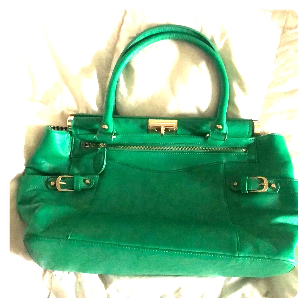 Just fab Emerald handbag